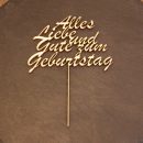 Alles Liebe und Gute zum Geburtstag