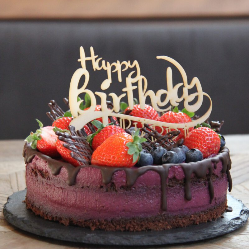 Happy Birthday + Name (Schriftart 1)