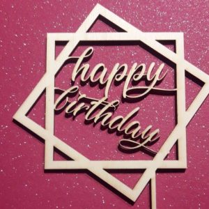 Happy Birthday (im Rahmen)