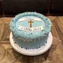 Buttercremetorte für Kommunion, Konfirmation oder Taufe